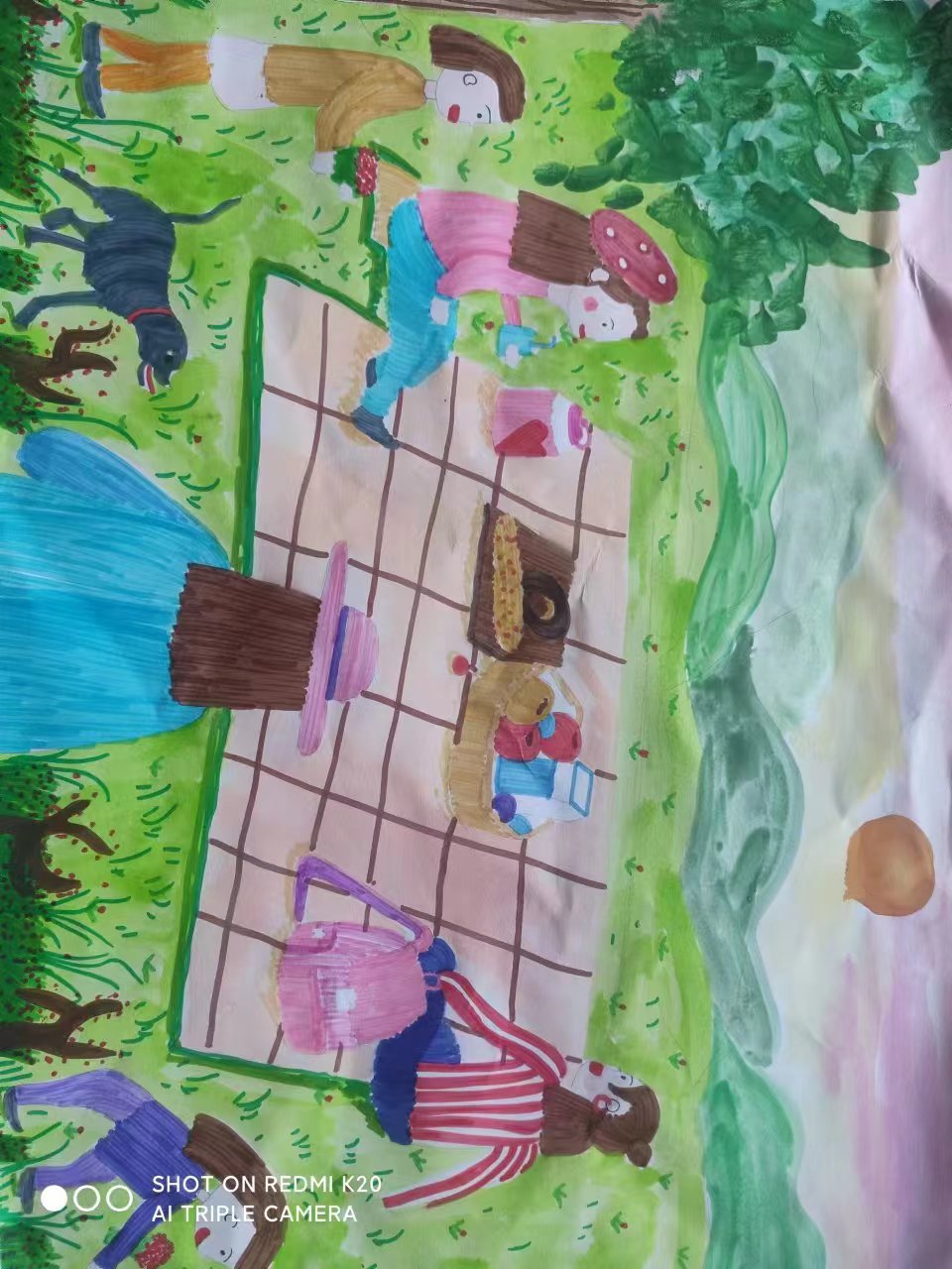 第三届凡高少年初赛作品（19）(图1)