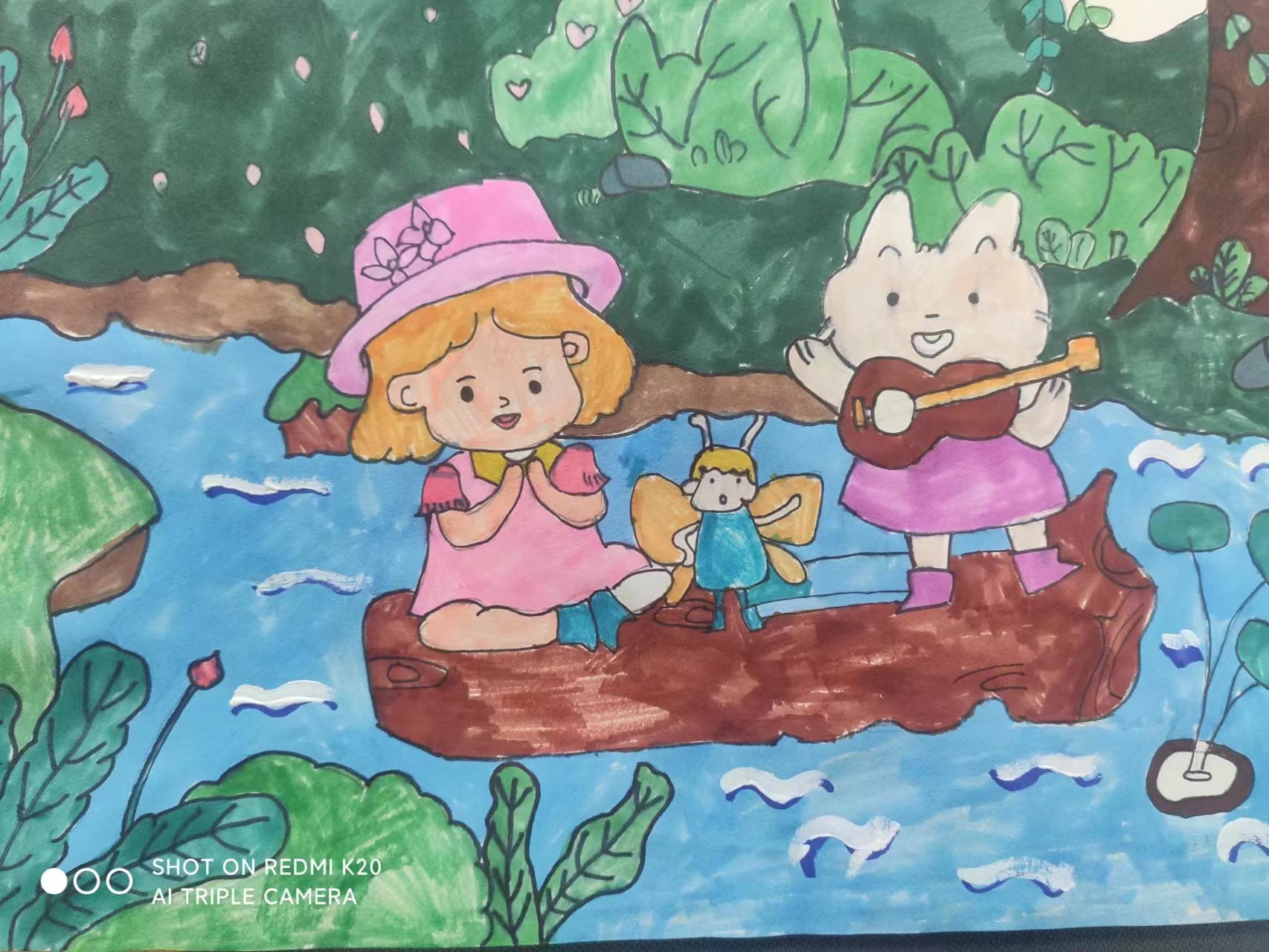 第三届凡高少年初赛作品（3）(图1)