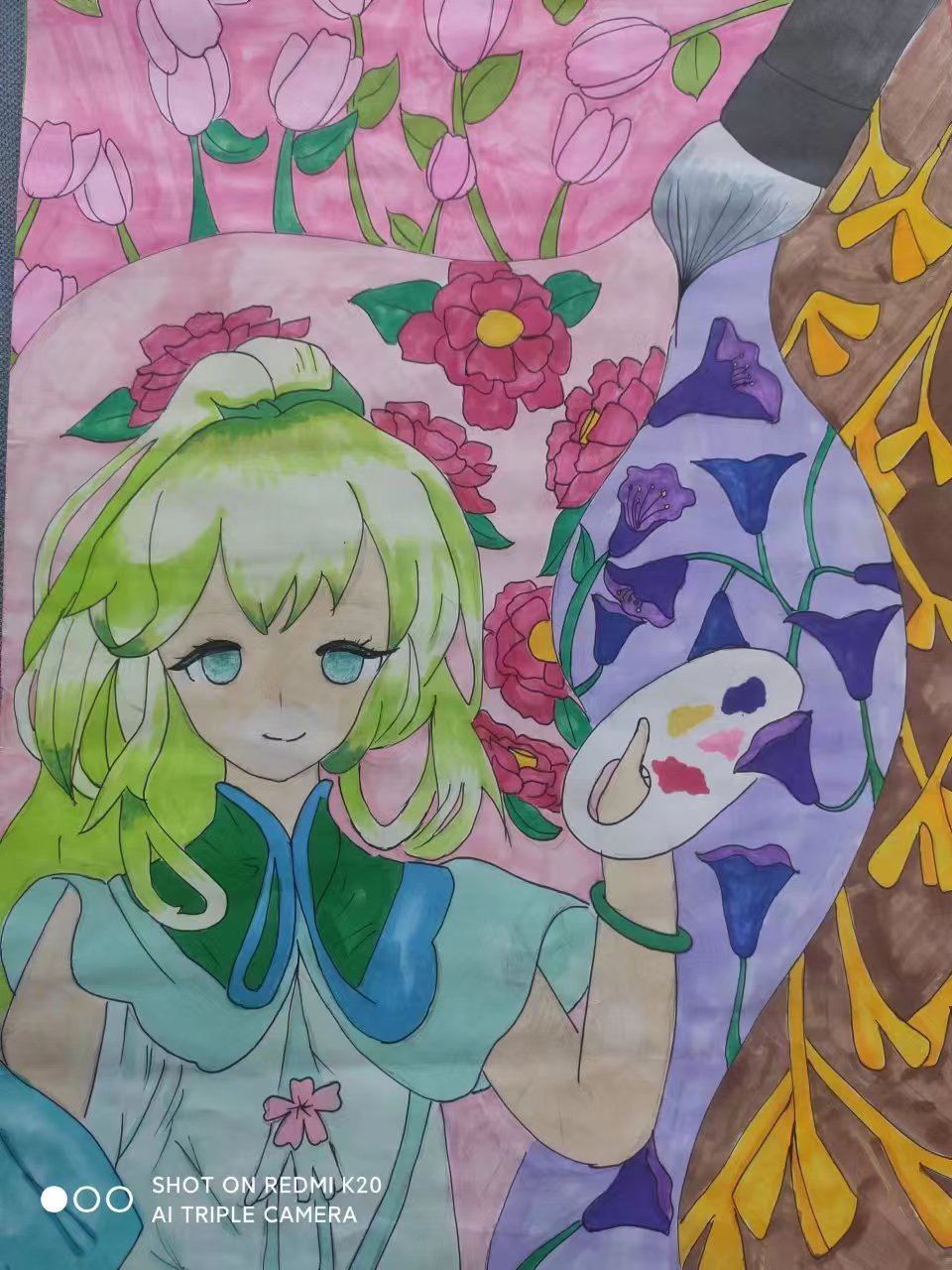 第三届凡高少年初赛作品（8）(图1)