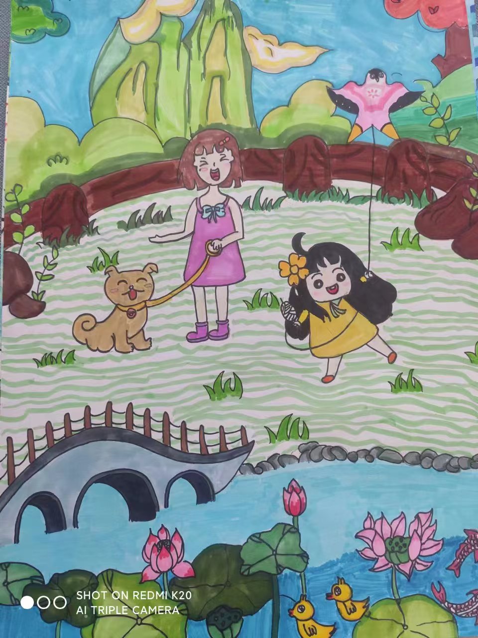 第三届凡高少年初赛作品（6）(图1)