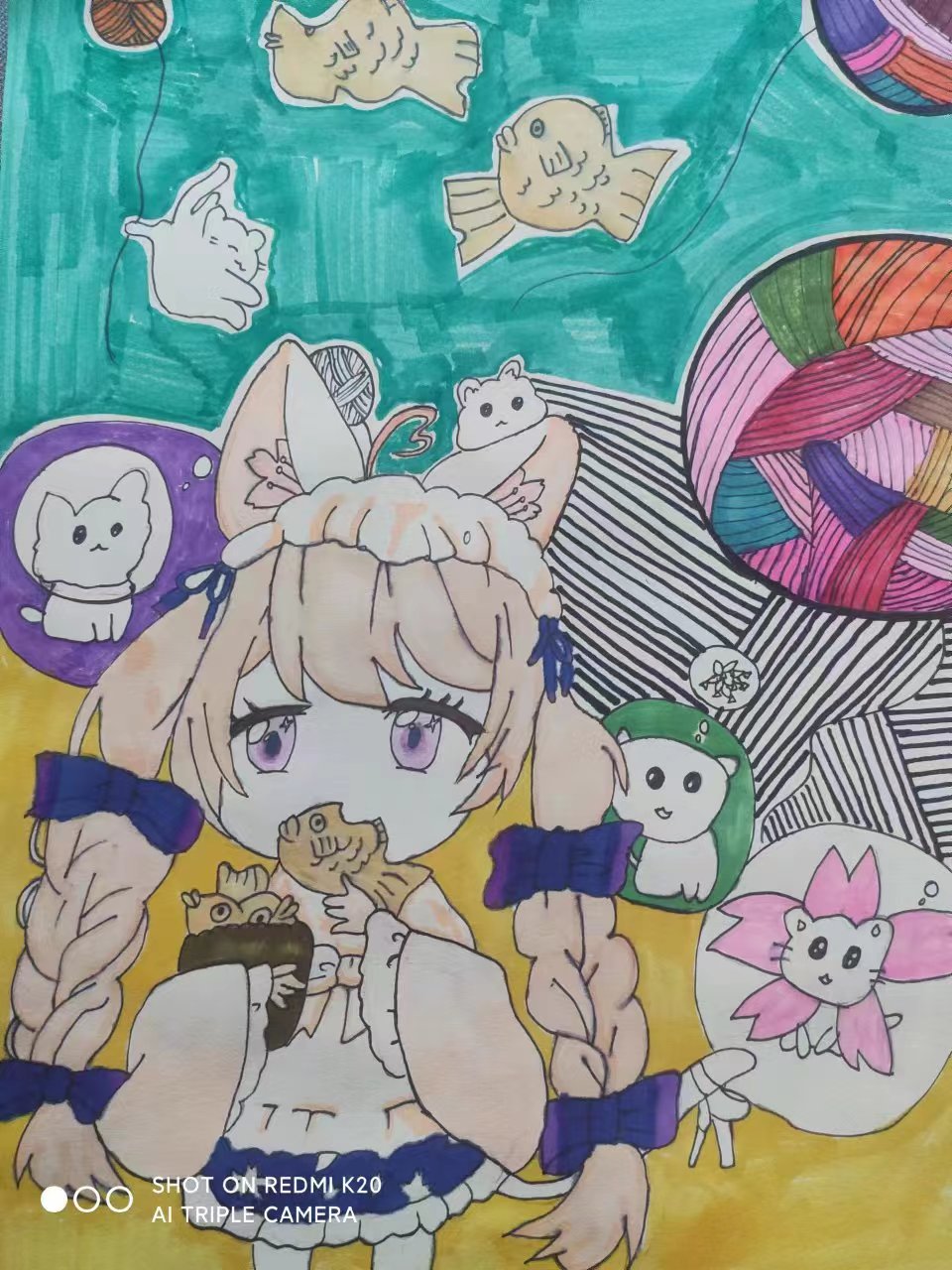 第三届凡高少年初赛作品（9）(图1)