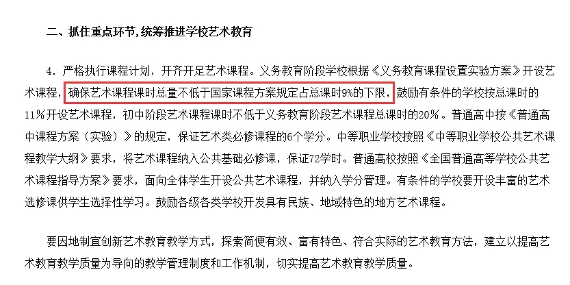 教育部部长提出：美育纳入督导评估和考核体系，从“软任务”成为“硬指标”。(图4)